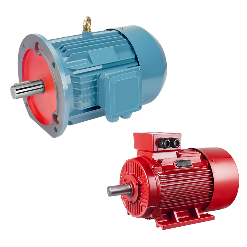 Moteur à induction triphasé à haut rendement IE3/IE2